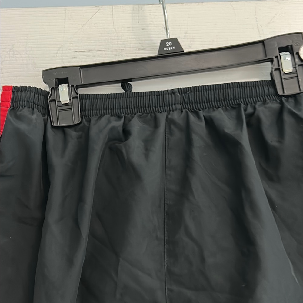 Nike Women's Black Shorts with Red and White Accents - Picture 9 of 14